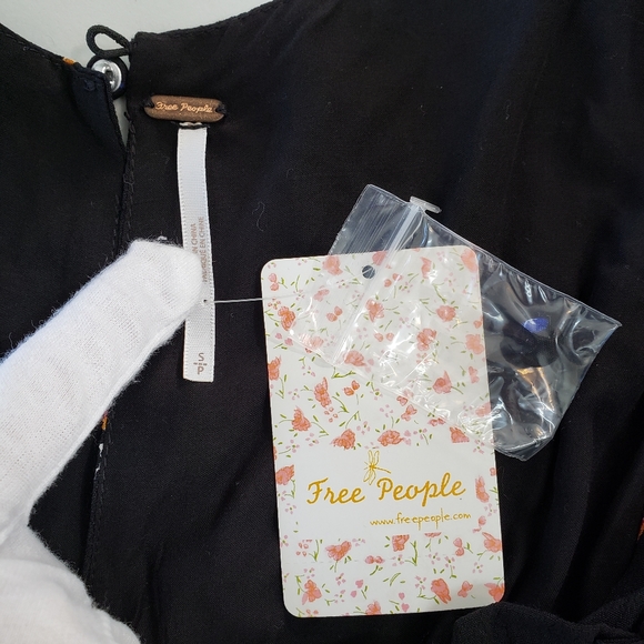NEW- Free People Two Faces Mini Dress - Picture 9 of 11